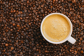 concept of coffee. cup of coffee. coffee break. morning coffee background