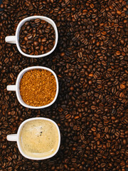 concept of coffee. cup of coffee. coffee break. morning coffee background