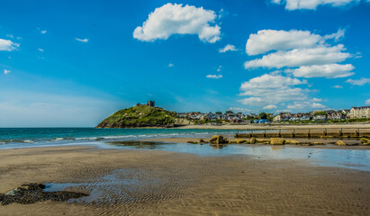 Criccieth, Wales, UK