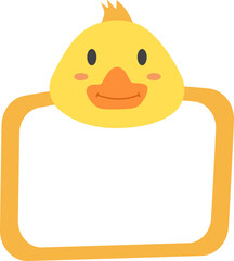 duck face, frames animal face.