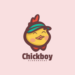 Chickboy Logo Vector