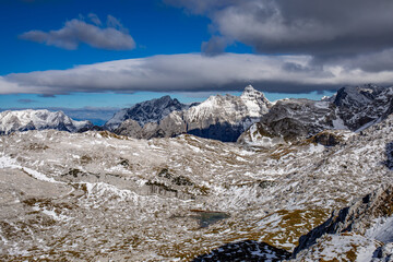 Seven Triglav lakes valley in Julian alps, Slovenia	