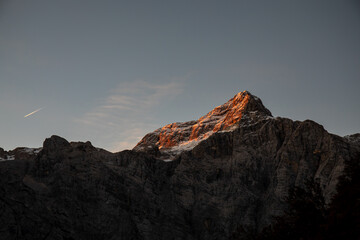 Triglav mountain in Julian alps, Slovenia	