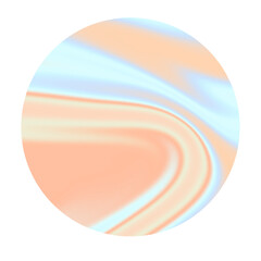 hologram sticker circle pearl marble ball abstract dreamy back ground sticker