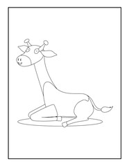 Obraz premium Animals Activity Pages for Kids