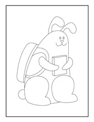 animals coloring pages for kids