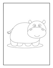 animals coloring pages for kids