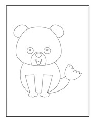 animals coloring pages for kids
