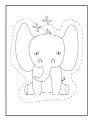 animals coloring pages for kids