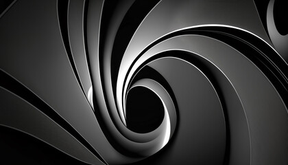 charcoal, gray, black color abstract background, wavy surface, generative ai
