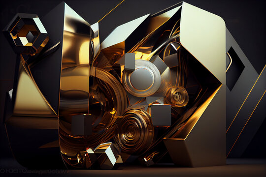3D Hintergrundbild, Abstrakt