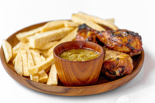 wings with sauce