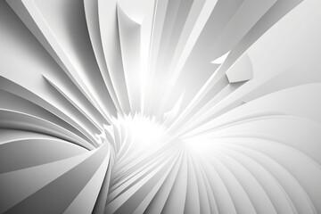 The Beauty of the Basics: A White Abstract Background Design - Generative AI