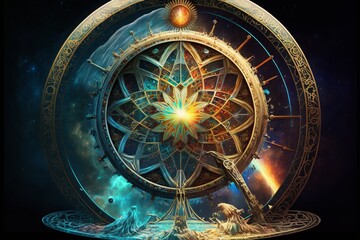 The Cosmic Wheel of Destiny: A Powerful Tool for Personal Growth and Transformation - Generative AI