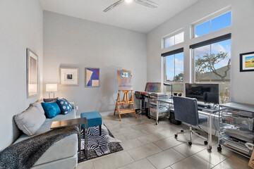 interior of a modern office