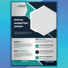 The creative High Quality Stylish Versatile Flyer.
Template was created with Adobe Illustrator.