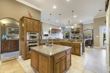 Home Mediterranean kitchen 