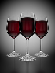 Verres de vin