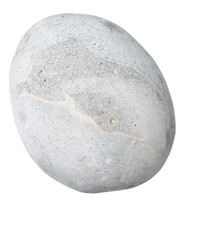 stone with no shadow isolated on transparent background