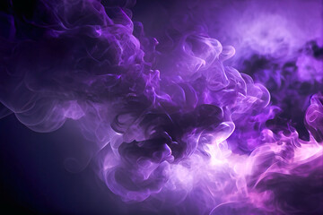 Neon dji smoke background. Abstract Liquid effect. Dripping wave texture. Vibrant colors. AI generative
