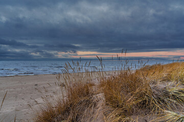 Fototapeta na wymiar dunes at the beach