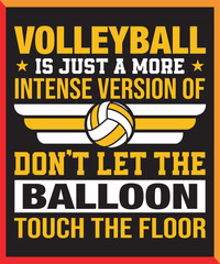 Volleyball Tshirt design vector