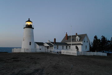 lighthouse on the coast