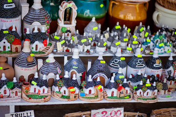 The Trulli di Alberobello is the most famous landmark of Puglia Region, south of Italy