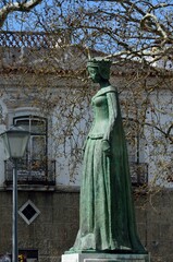 Est&aacute;tua da Rainha Dona Leonor, Beja, Alentejo