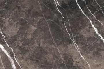 Brown marble stone texture, polished ceramic tile surface