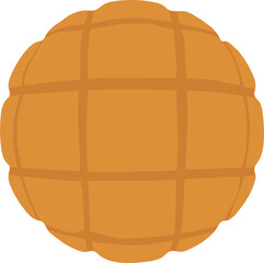 Melon Bread icon. 