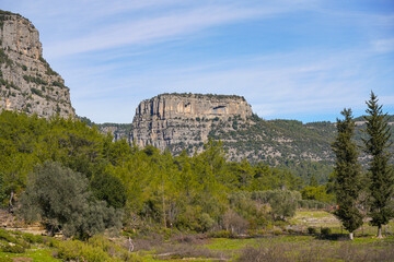 Koprulu Kanyon National Park in Antalya, Turkiye