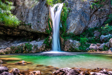 Orlias Wasserfall - Berg Olympus