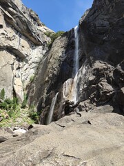 waterfall in yosemite