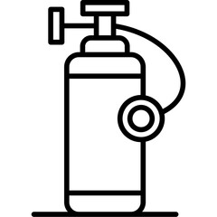 Oxygen Tank Icon
