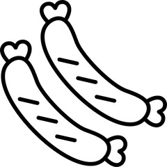 Sausage Icon
