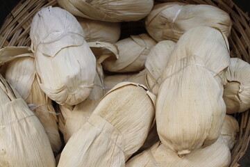 Hojas de ma&iacute;z para la elaboraci&oacute;n de tamales