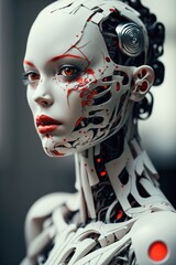Android Cyborg Robot AI