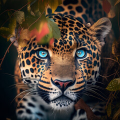 portrait of a jaguar