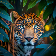 portrait of a jaguar