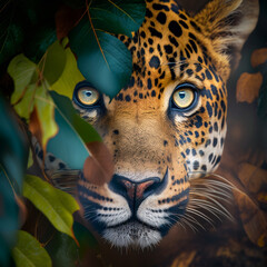 portrait of a jaguar