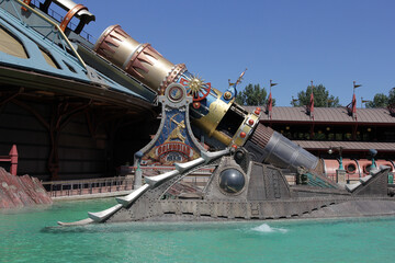 Obraz premium Parc à thème Disneyland Paris et Walt Disney Studios