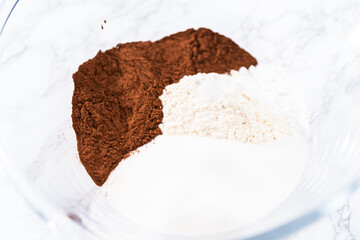 Chocolate ganache cupcake