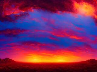 vistas of color escape to reality series visually pleasing composition of surreal sunset sunrise