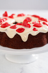 Red velvet bundt cake