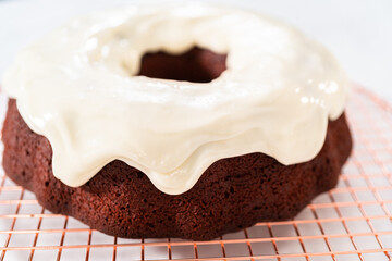 Red velvet bundt cake