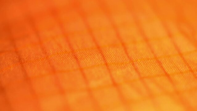 Tourist waterproof fabric close-up. Protection from rain and wind.