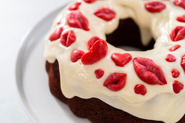 Red velvet bundt cake