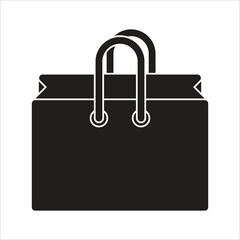 goody bag - gift - icon vector design template