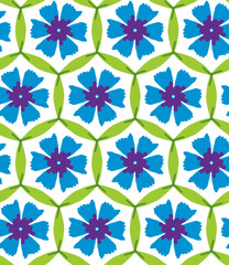 Multi colored floral Seamless pattern. Texture for wrapping paper, fabrics, decor.